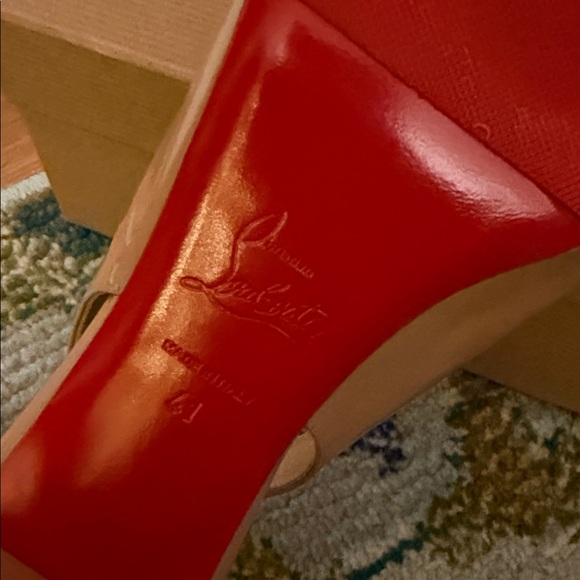 Christian Louboutin Nude Heels - Picture 8 of 15